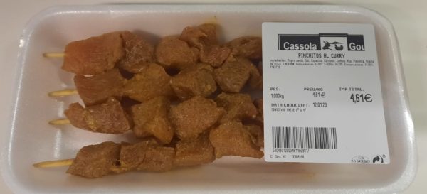 530490 PINCHITOS AL CURRY