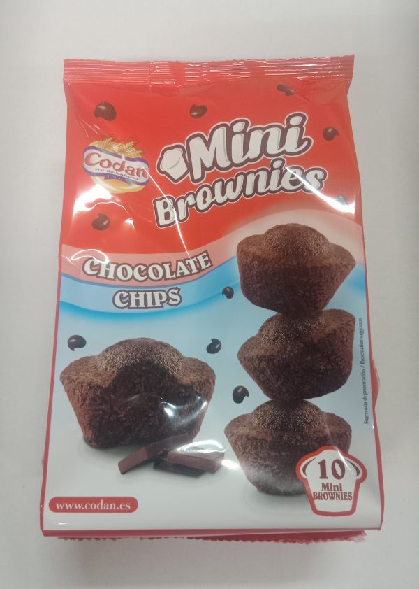 CODC4587 MINI BROWNIES CODAN BOLSA 10 UNID