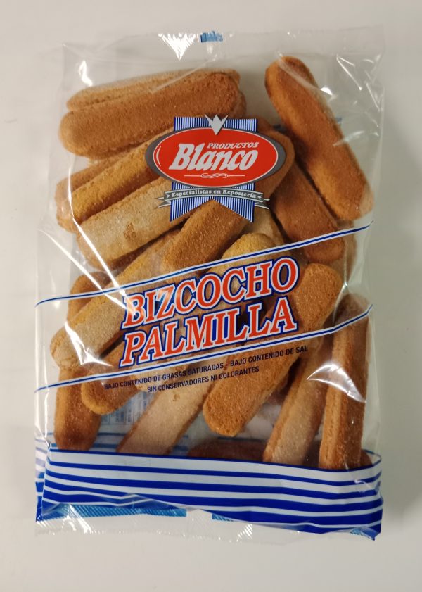 COR238 BIZCOCHO PALMILLA BLANCO CORAL 300 GRS