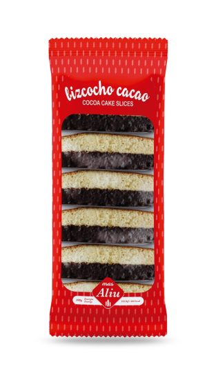 INPA7916 BIZCOCHO CACAO ( BIZCOLATE ) 180 GRS ALIU
