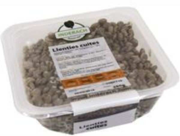 LLEN LENTEJAS COCIDAS 250 GRS