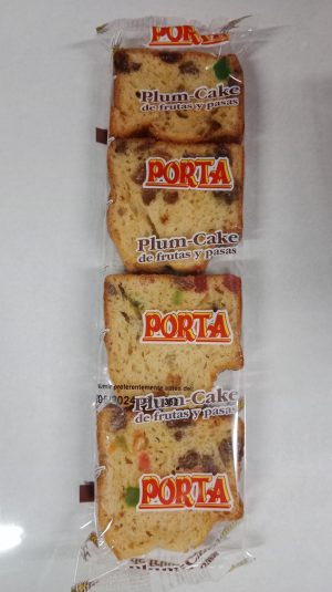POR306 PLUM CAKE PORTA 160GR 15 PAQ