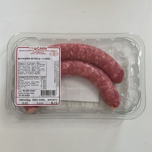 PRO769 BUTIFARRA DE CERDO