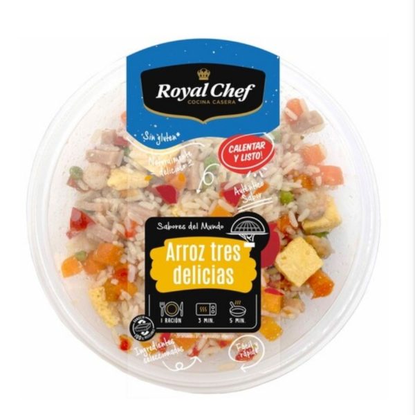 ROY5120 ARROZ TRES DELICIAS 280 GRS ROYAL CHEF