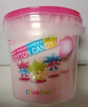 STAR52678 ALGODON DE AZUCAR ROSA  50 GRS