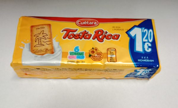 TRI59981 TOSTA RICA 190 GRS
