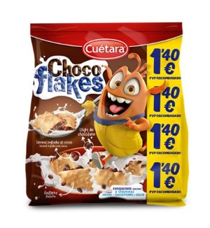 TRIGO59983 GALLETA CHOCO FLAKES 120 GRS 7PAQ