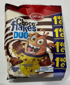 TRIGO61424 CHOCO FLAKES DUO 120 GRS 7PAQ