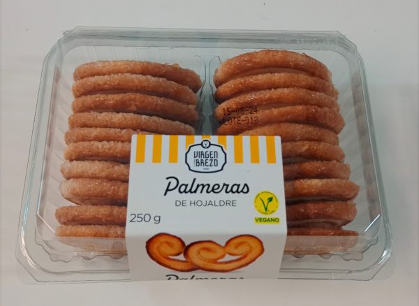 VIR009138 PALMERAS AZÚCAR BLISTERS 250 GRS.