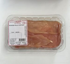 PRO605 PECHUGA POLLO CORTADA