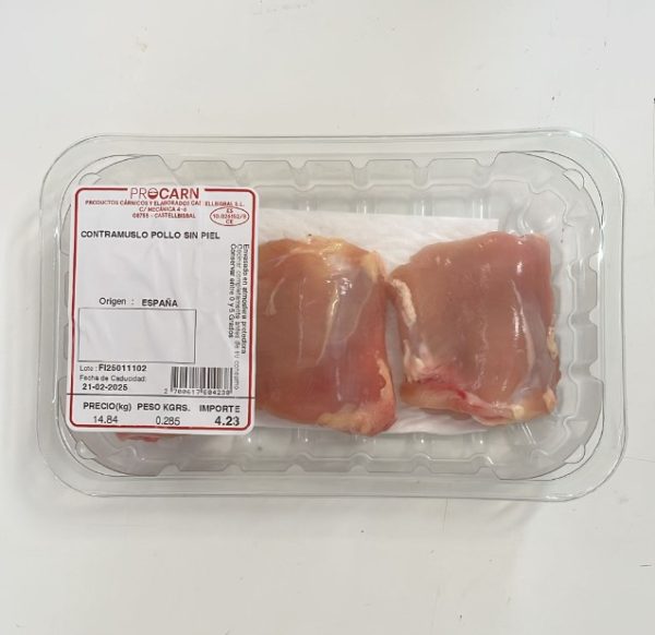 PRO617 CONTRAMUSLO POLLO SIN PIEL