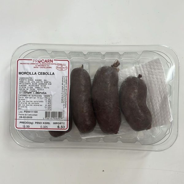 PRO791 MORCILLA CEBOLLA