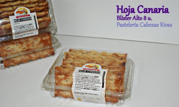 CAB001 HOJA CANARIA BLISTERS 8 EST.