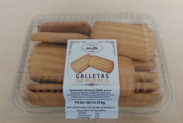 DUTIP18025 GALLETA PUEBLO BLISTER 8 UNID DUTI