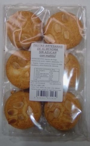 LOR029 PASTA ALMENDRA S/A  LLORENTE 9 EST.