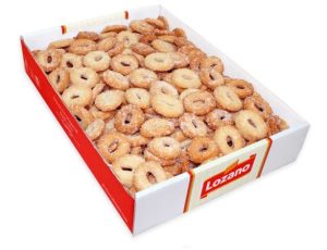 LOZA2558 ROSQUILLA MINI VINO LOZANO 1.6KG.