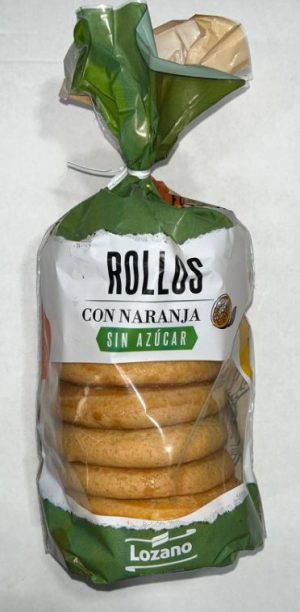 LOZA3148 ROLLOS NARANJA S/A 0.330GR.LOZANO 8EST.