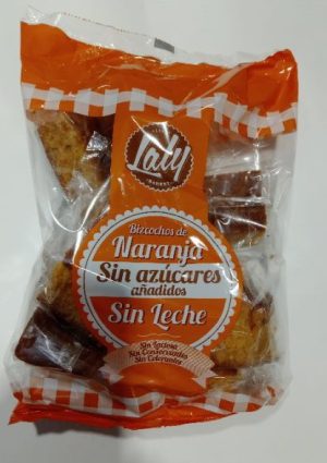 MADR3335 BIZCOCHOS NARANJA S/A BOLSON 5U.