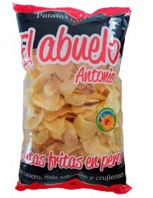 MONTI0001 PATATAS EL ABUELO 150 GR.9EST.