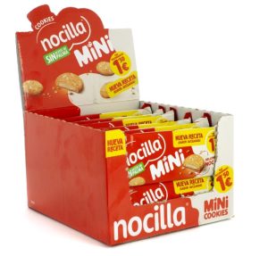 NOCI2870 MINI COOKIS NOCILLA BLANCA 12PAQ.