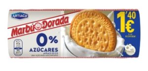 NUTE3062 MARBU DORADA 0% AZUCARES 12PAQ.