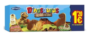 NUTE3424 DINO CHOCO LECHE 12PAQ.
