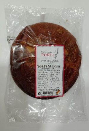 POR2488 TORTA NUECES PLATO 6U 380GR