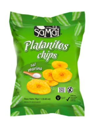 SAMA3367 PLATANITO SALADO 75GR.15U.