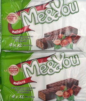 TOGE2057 TOGETHER CHOCO  AVELLANA 17PAQ.