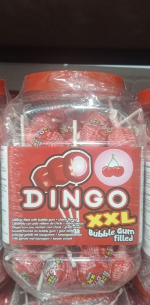 FLA18856 CHUPA CHUPS DINGO CEREZA XXL 100 UNID