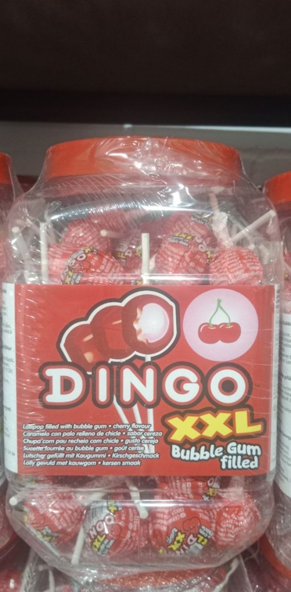 FLA18856 CHUPA CHUPS DINGO CEREZA XXL 100 UNID