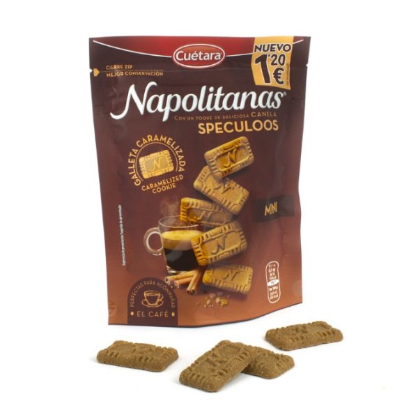 TRI65526 NAPOLITANAS SPECULOOS 80GR PVP 1,20€