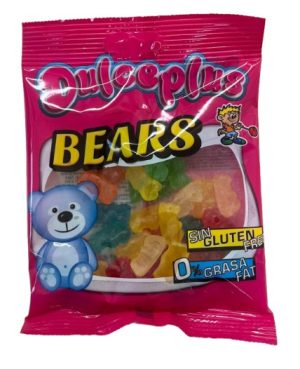 DUL138 MINI OSOS BRILLO 100GR 12UN DULCEPLUS