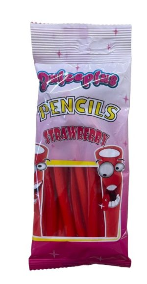 DUL331 RELLENITO FRESA BRILLO 100GR 12UN DULCEPLUS