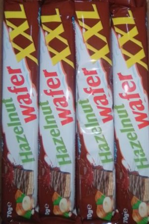 STAR2700 CHOCO WAFER AVELLANA 24PAQ.