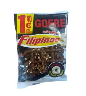 TRIGO63460 FILIPINO GOFRE NEGRO 100 GRS 12PAQ