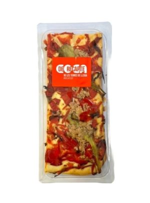 MELE18180 COCA DE PIMIENTO Y ATUN 250G MELENDRES